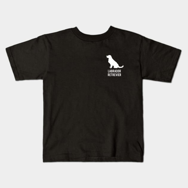 Labrador Retriever Kids T-Shirt by cypryanus